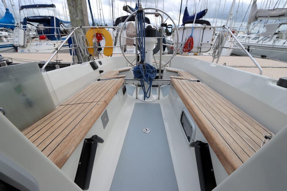 Dehler 34 Optima 106 (1987) – vleugelkiel en 15m doorvaart - Foto 56