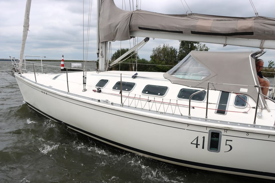 Beneteau First 41S5 1991 – Berret/Starck-ontwerp met vleugelkiel - Foto 40