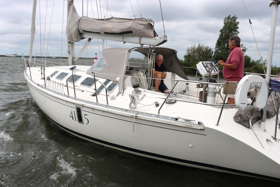 Beneteau First 41S5 1991 – Berret/Starck-ontwerp met vleugelkiel - Foto 41
