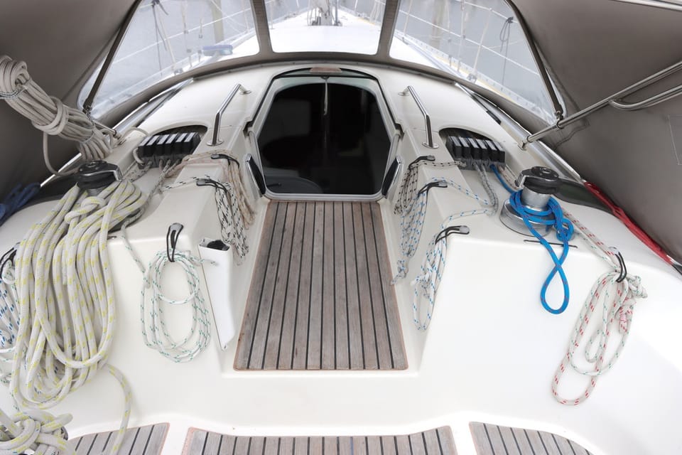 Beneteau First 41S5 1991 – Berret/Starck-ontwerp met vleugelkiel - Foto 56
