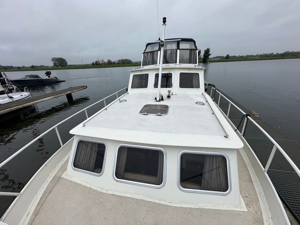 Molenkruiser 1050 GSAK 1995 – Stalen reiskruiser met vleugelkiel - Foto 24