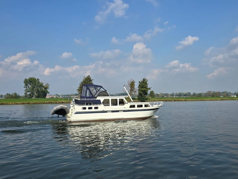 Molenkruiser 1050 GSAK 1995 – Stalen reiskruiser met vleugelkiel - Foto 26