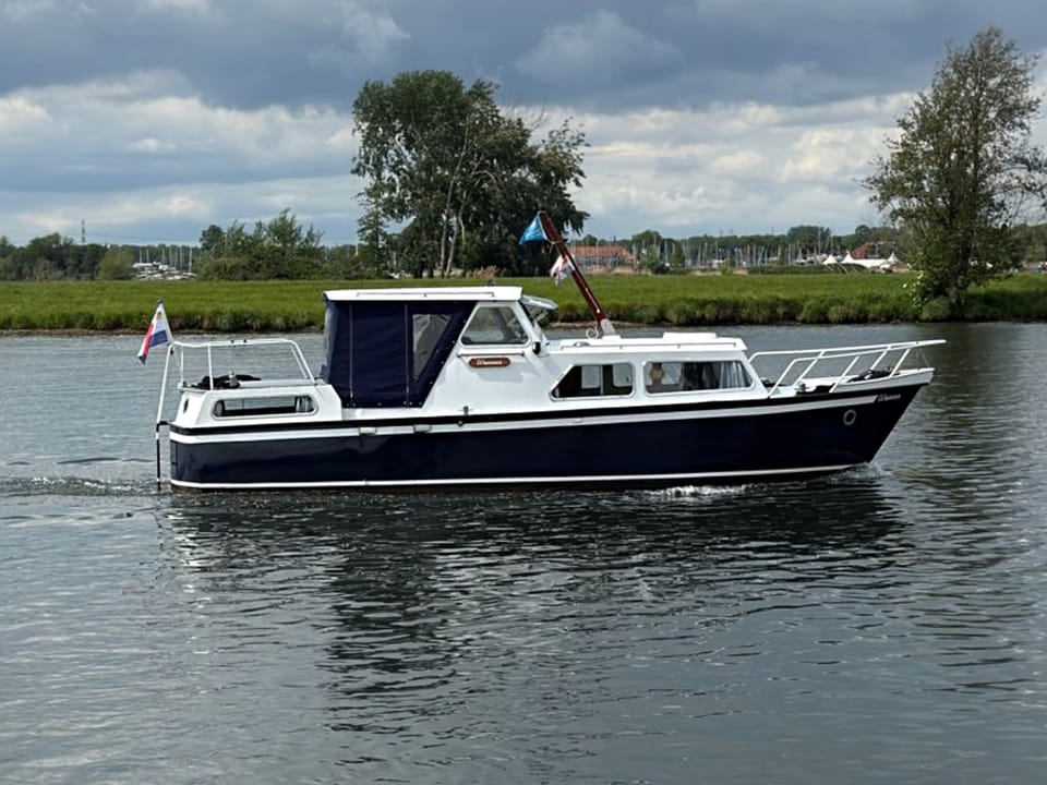 Ten Broeke 8.75 1978 – robuust stalen motorjacht - Foto 32