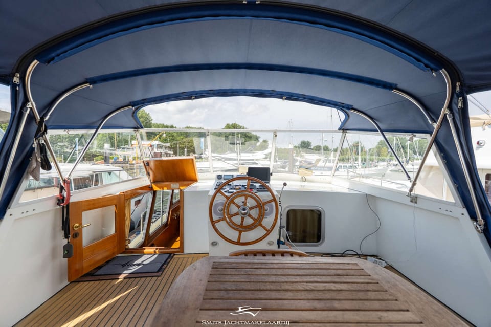 Babro Classic 13.40 AK 2003 – stalen kajuitboot met 2 hutten - Foto 52