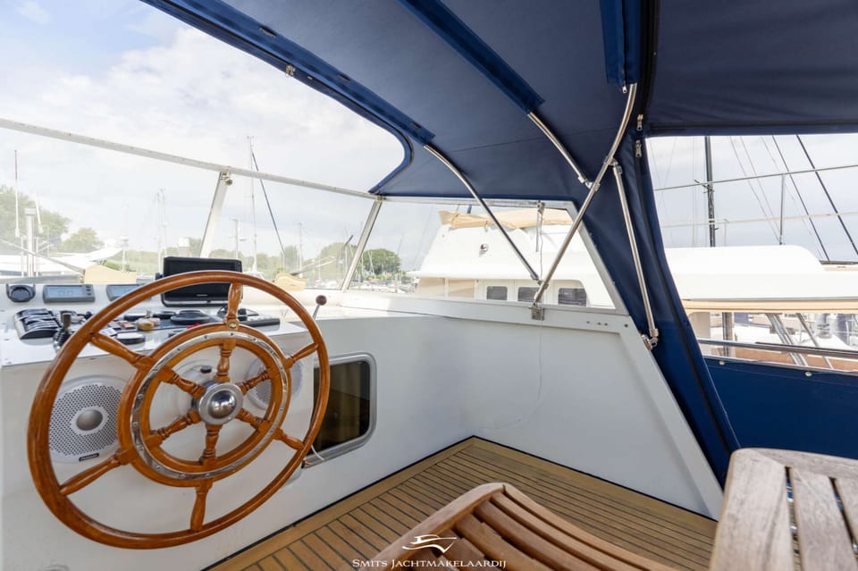 Babro Classic 13.40 AK 2003 – stalen kajuitboot met 2 hutten - Foto 54