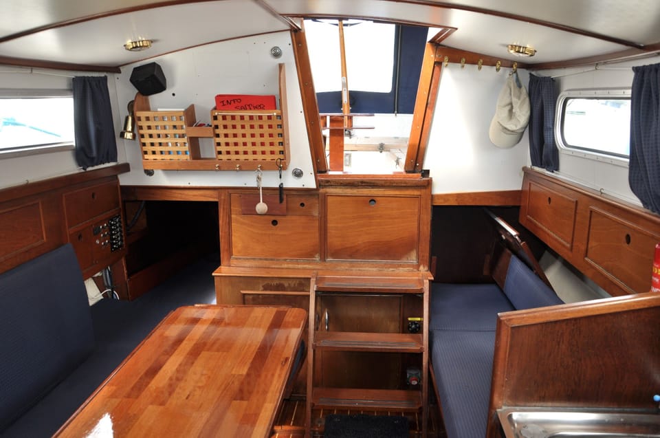 Argonaut 860 1974 – Stalen zeilboot met nieuwe motor - Foto 17