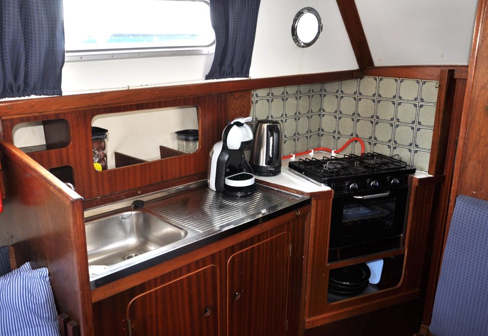 Argonaut 860 1974 – Stalen zeilboot met nieuwe motor - Foto 21