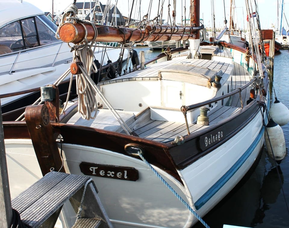 Zeegaand Zeilschip Galjas 1978 – Houten s-spant met achterspiegel - Foto 14