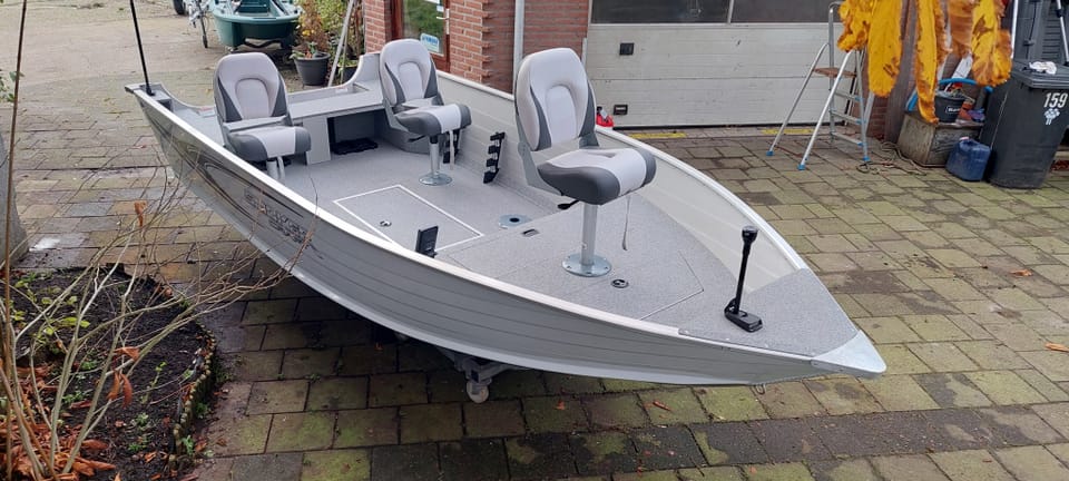 Smokercraft Patriot 16 DLX – aluminium visboot 5m - Foto 6