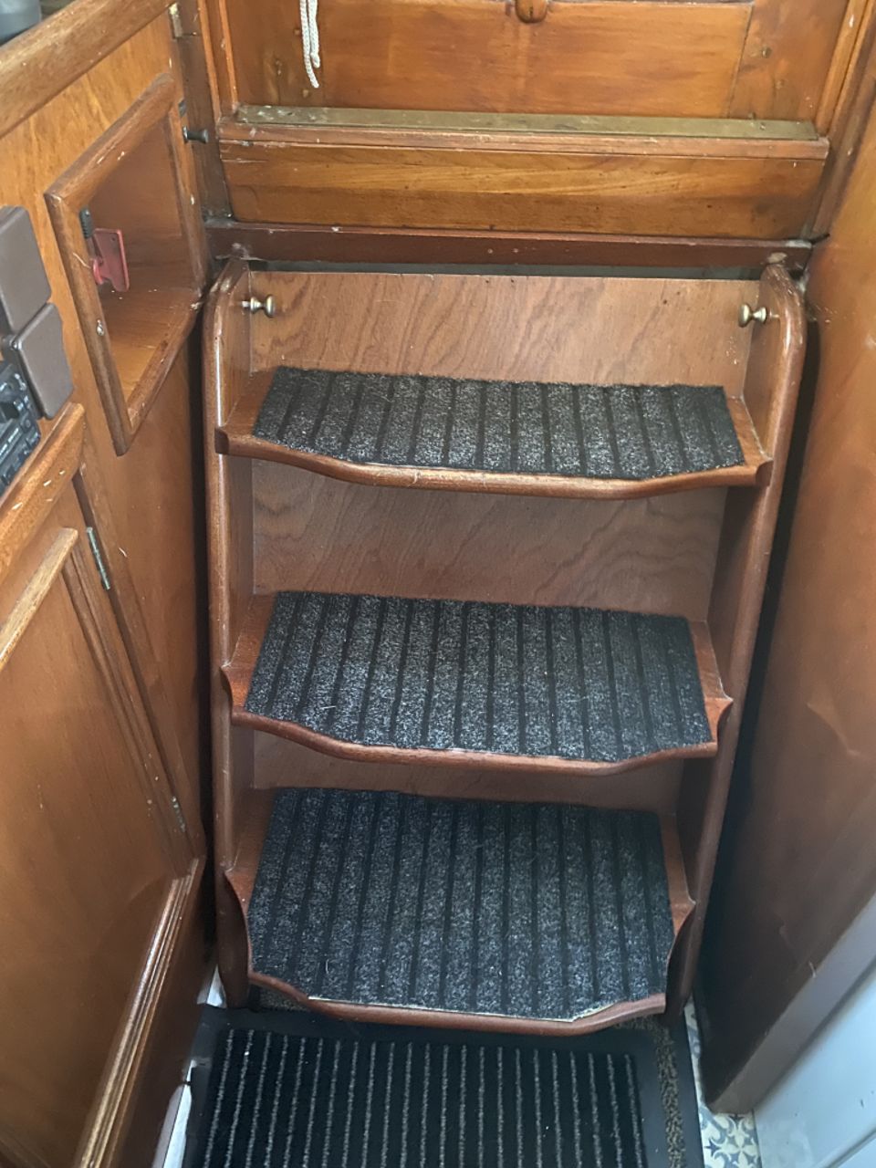 Tjalk Motortjalk 1904 – Barkmeijer met mahonie interieur - Foto 70