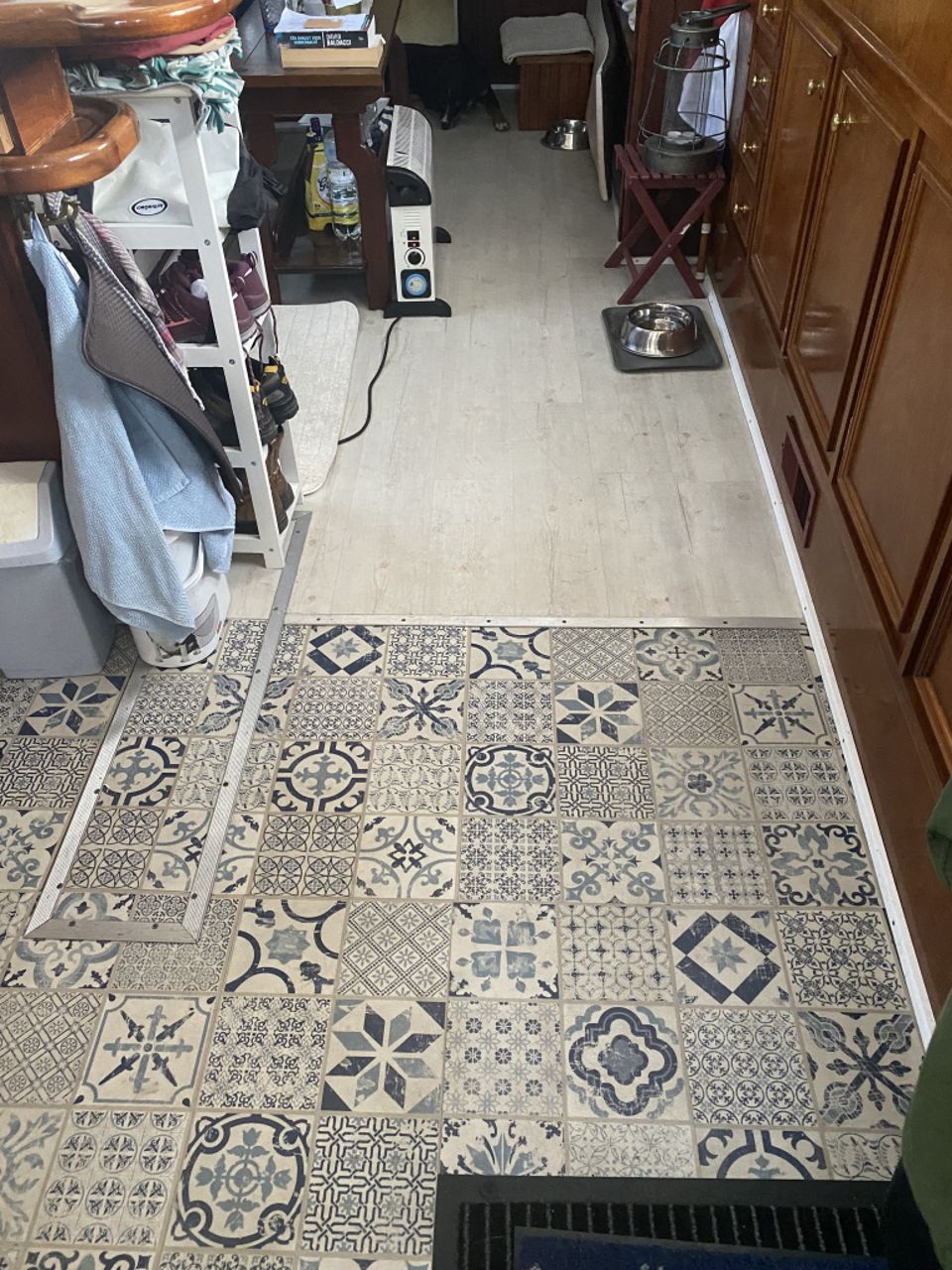 Tjalk Motortjalk 1904 – Barkmeijer met mahonie interieur - Foto 76