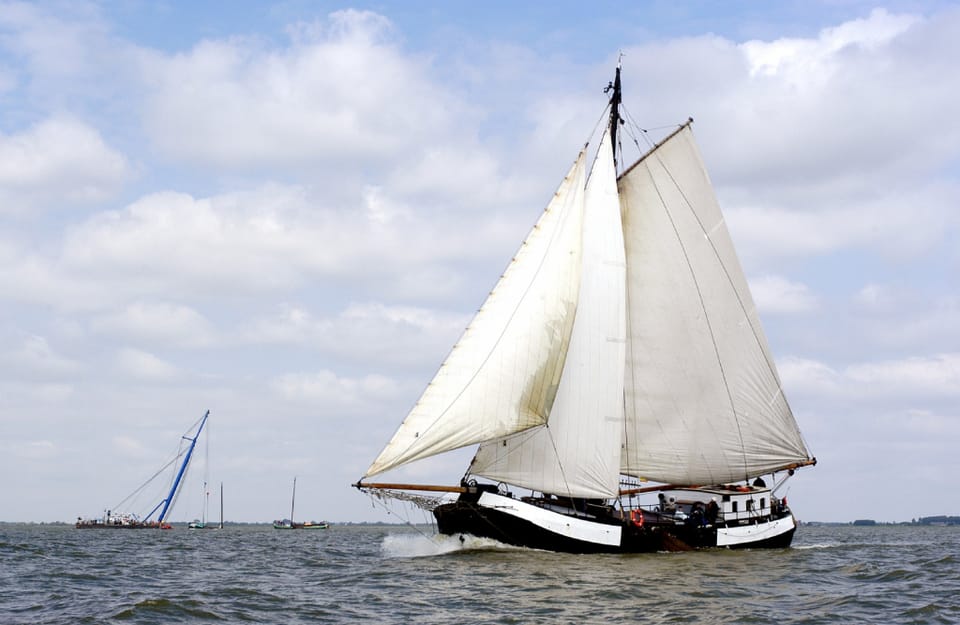Tjalk Woonschip, bedrijfsschip - Foto 12