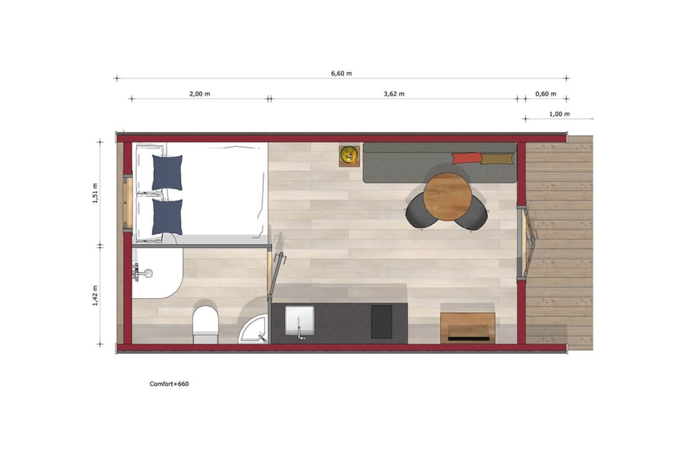 HBM Tiny Glamping Boat - Foto 12
