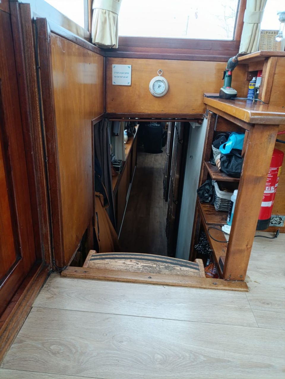 Luxemotor Woonschip 1926 – 27m voormalige beurtvaarder - Foto 11