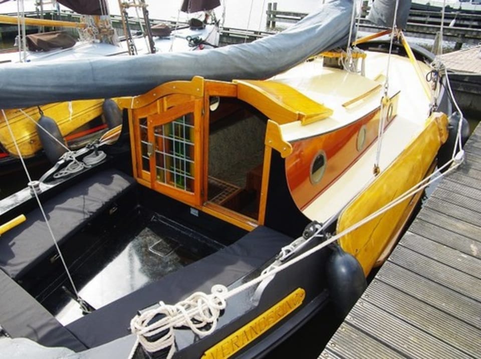 Bol Blokzijl 8.65m 1977 – Platbodem met geringe diepgang - Foto 14