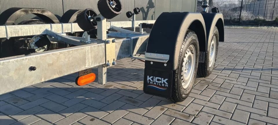 Kicktrailer KT2000 Led: Geremde Boottrailer voor Boten tot 7.5m - Foto 14