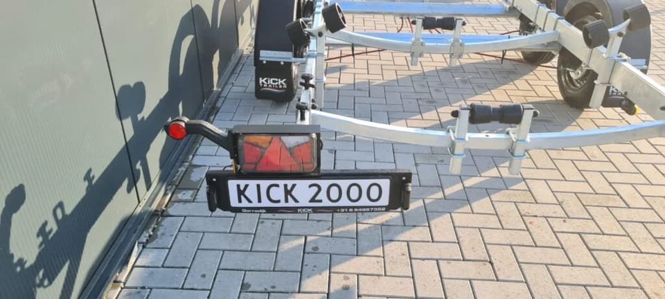 Kicktrailer KT2000 Led: Geremde Boottrailer voor Boten tot 7.5m - Foto 20