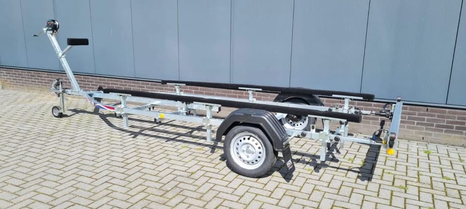 KT750p Platbodem trailer (750kg), Ongeremd - Foto 9