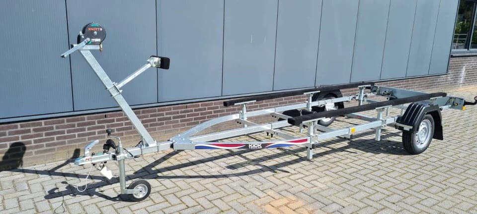 KT750p Platbodem trailer (750kg), Ongeremd - Foto 10