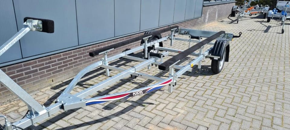 KT750p Platbodem trailer (750kg), Ongeremd - Foto 11