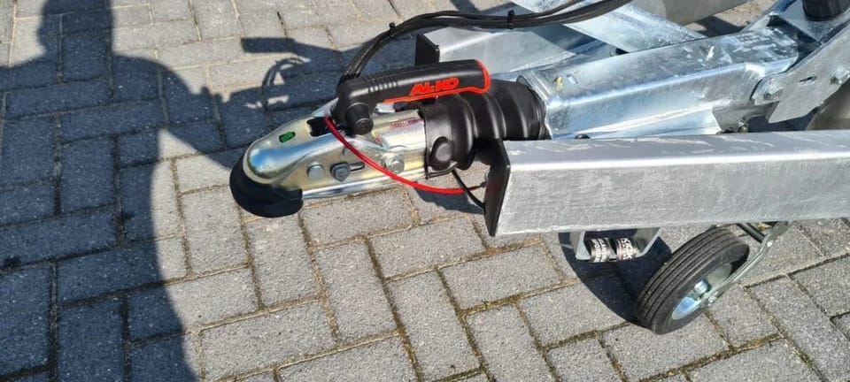 KT1300 Boottrailer Geremd 1300 kg voor boten tot 5.80m Lengte: 6.1m - Foto 7