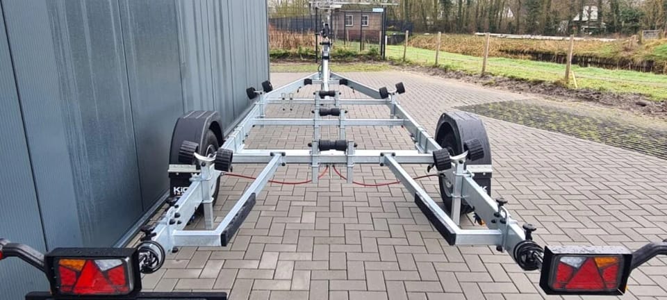 KT 1800 XL Tender Kicktrailer, Geremde boottrailer met Nederlands Kenteken - Foto 8