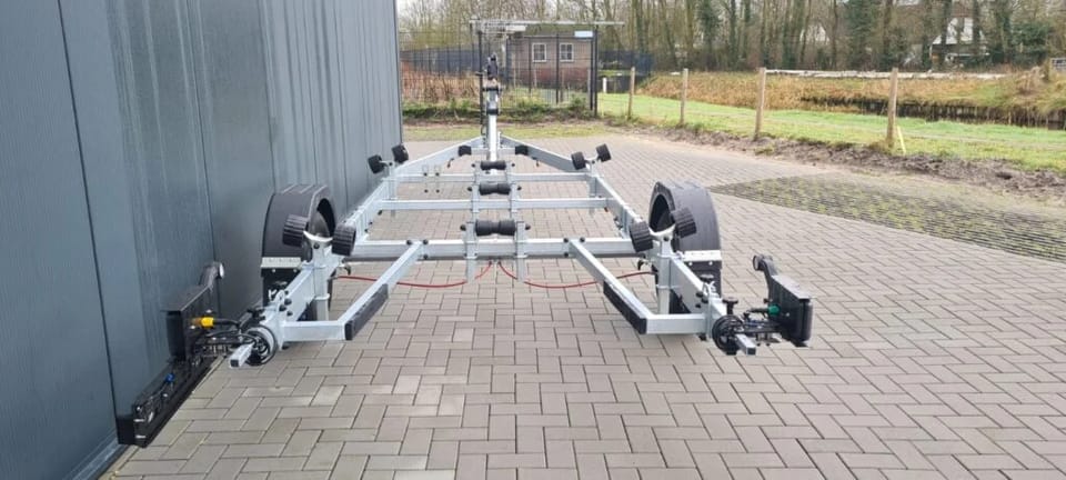 KT 1800 XL Tender Kicktrailer, Geremde boottrailer met Nederlands Kenteken - Foto 14