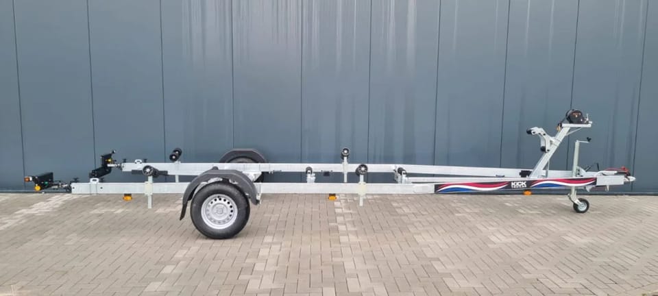 KT 1800 XL Tender Kicktrailer, Geremde boottrailer met Nederlands Kenteken - Foto 16