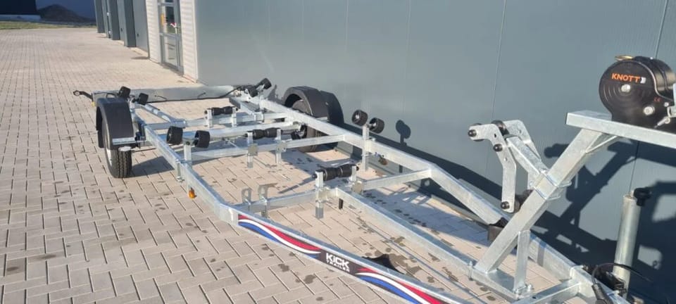 KT1000 Smart Tender Kick Trailer Geremd met NL Kenteken - Foto 6