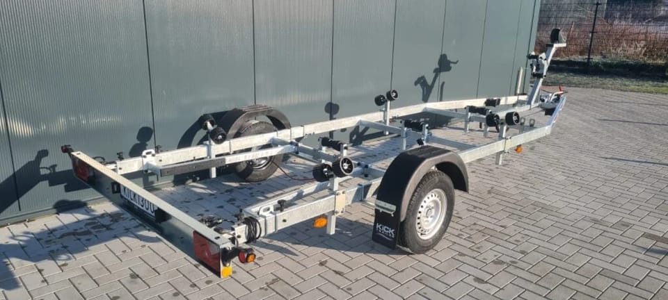 KT1000 Smart Tender Kick Trailer Geremd met NL Kenteken - Foto 9