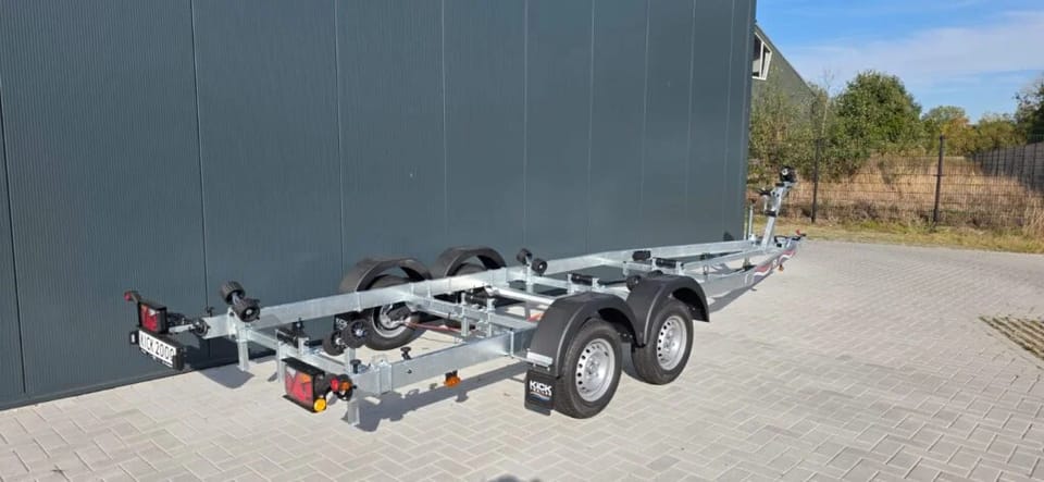 KT2000 Basis LED Boottrailer met Nederlands Kenteken, Geremd - Foto 7