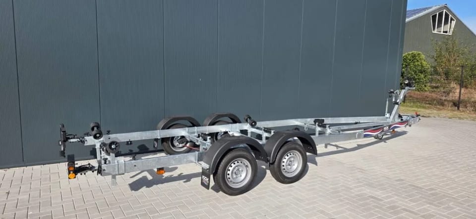 KT2000 Basis LED Boottrailer met Nederlands Kenteken, Geremd - Foto 14