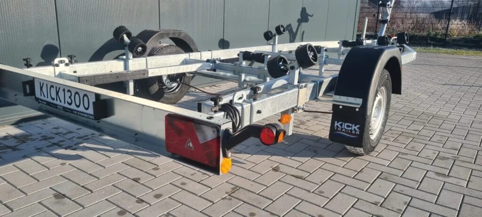 KT1300 Smart Tender Kicktrailer Geremd met Nederlands Kenteken - Foto 12