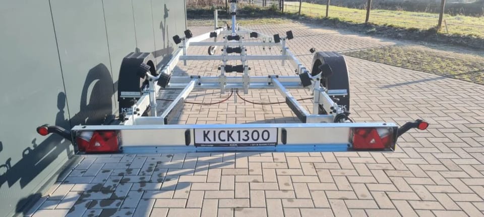 KT1300 Smart Tender Kicktrailer Geremd met Nederlands Kenteken - Foto 13