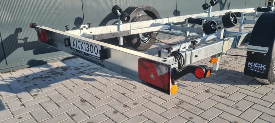 KT1300 Smart Tender Kicktrailer Geremd met Nederlands Kenteken - Foto 16