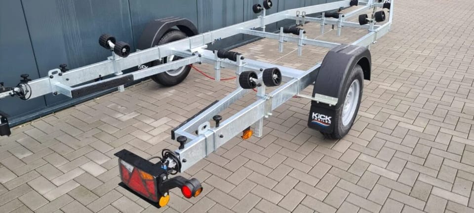 KT1300 XL Tender KickTrailer met Nederlands Kenteken, Geremd - Foto 15