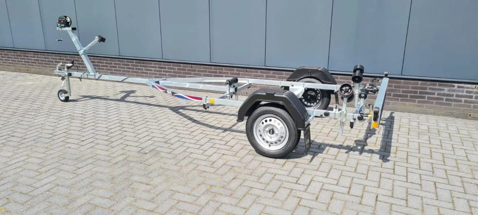 KT500 Kick Trailer 4.3m, Ongeremd, 100km/u Toelating - Foto 6