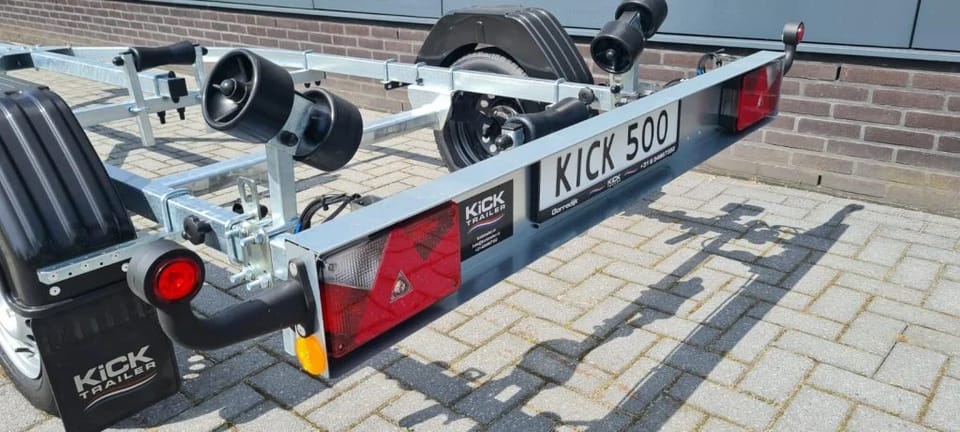 KT500 Kick Trailer 4.3m, Ongeremd, 100km/u Toelating - Foto 7