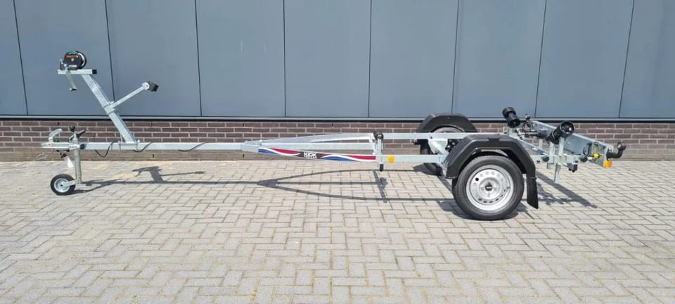 KT500 Kick Trailer 4.3m, Ongeremd, 100km/u Toelating - Foto 8