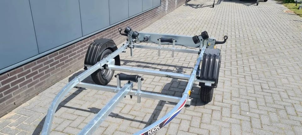 KT500 Kick Trailer 4.3m, Ongeremd, 100km/u Toelating - Foto 9