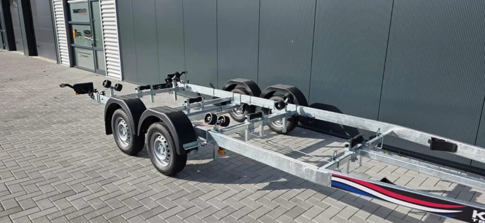 KT2500 Basis LED Kicktrailer, Geremde boottrailer voor boten tot 7m - Foto 7