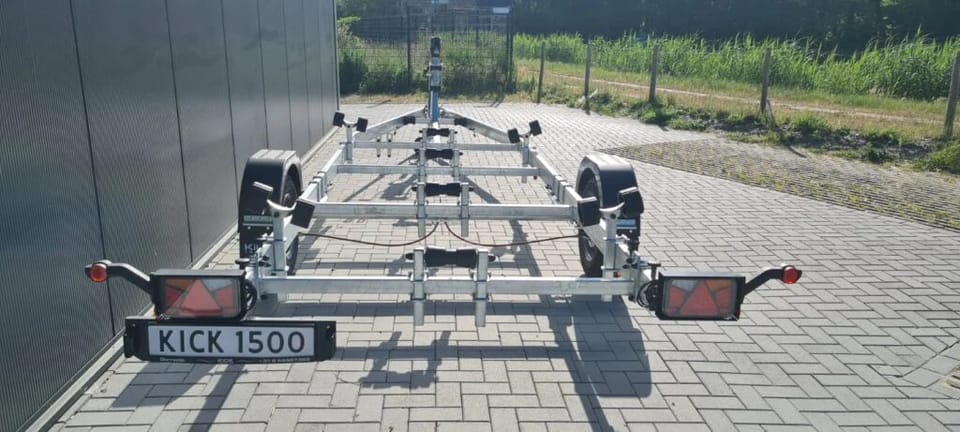 KT1500 LED Kicktrailer met Nederlands Kenteken (7.1m), Geremd - Foto 6