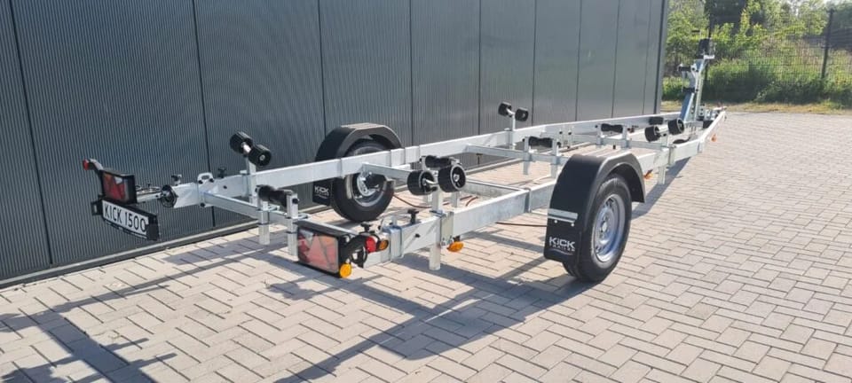 KT1500 LED Kicktrailer met Nederlands Kenteken (7.1m), Geremd - Foto 7