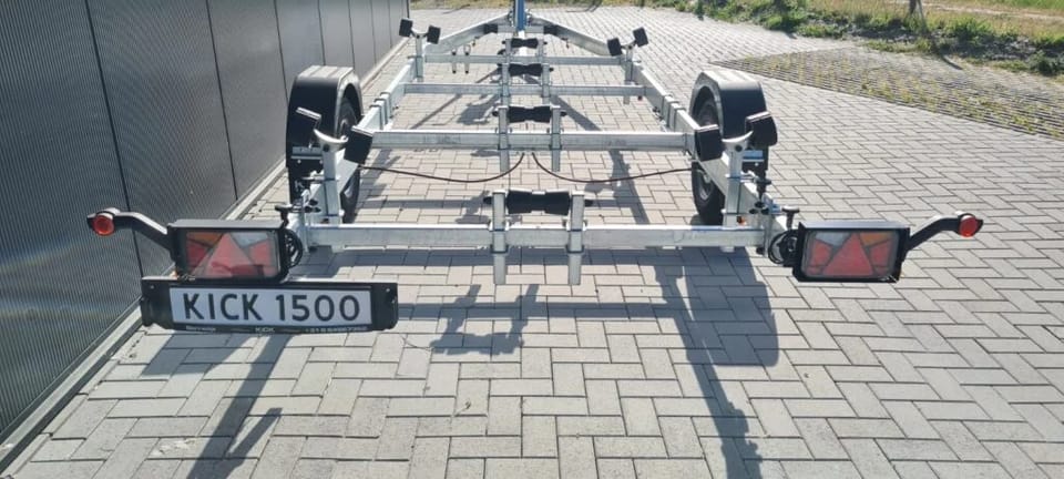 KT1500 LED Kicktrailer met Nederlands Kenteken (7.1m), Geremd - Foto 10