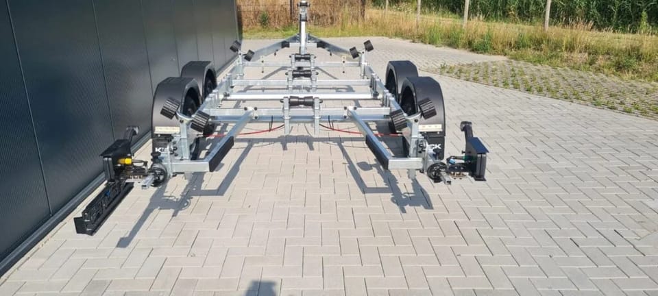 KT2500 XL Tender Kicktrailer, Geremde Boottrailer voor boten tot 7.5m - Foto 17