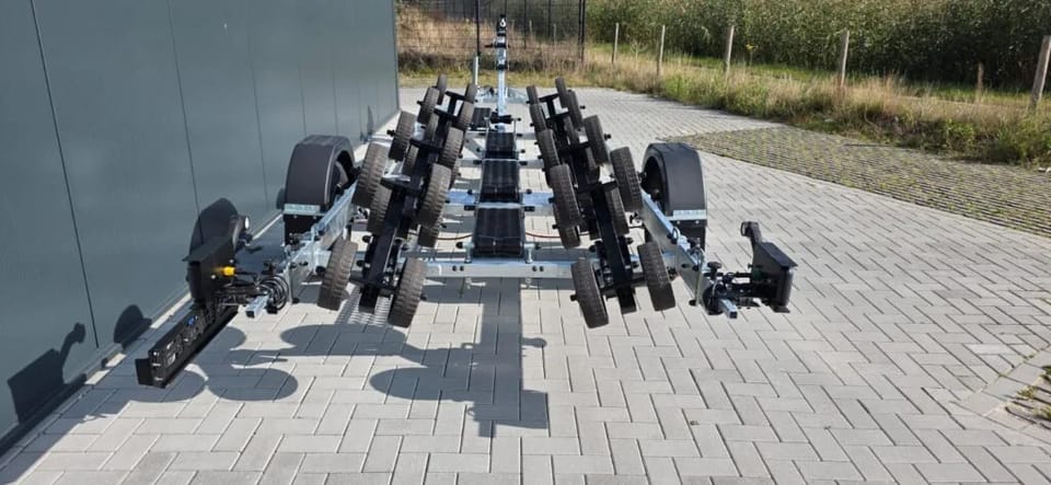 KT1300 XL Multiroller LED Kicktrailer voor 7m boten, Geremd - Foto 13