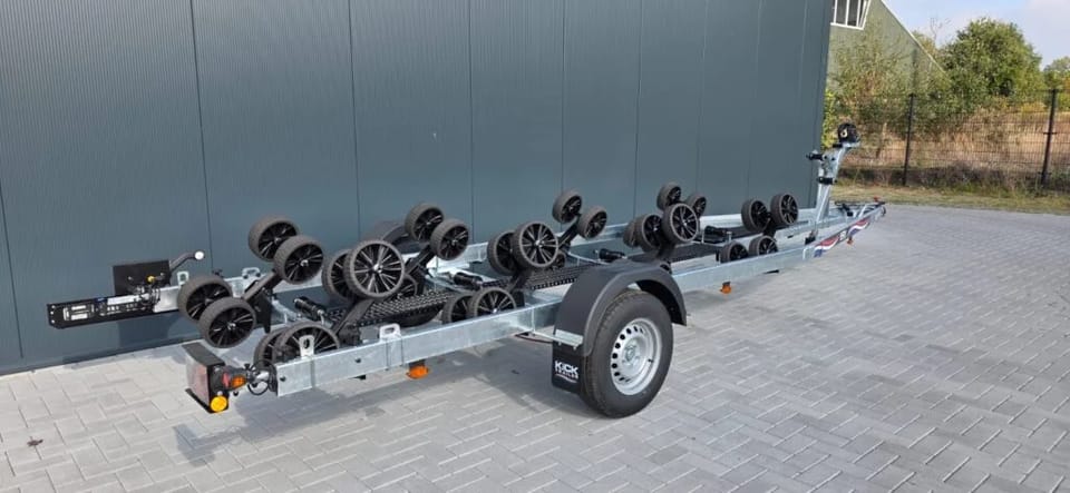 KT1300 XL Multiroller LED Kicktrailer voor 7m boten, Geremd - Foto 15
