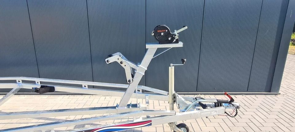 KT2500 XXL LED Kicktrailer, Geremde boottrailer (8.5m / 2500kg) - Foto 6