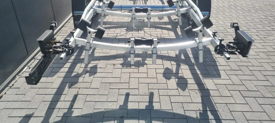 KT2500 XXL LED Kicktrailer, Geremde boottrailer (8.5m / 2500kg) - Foto 15