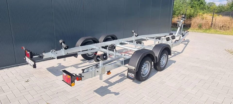 KT2000 XL Tender Kicktrailer Boottrailer – Geremd & Nederlands Kenteken - Foto 6